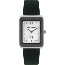 Hush Puppies Black Leather Ladies Watch 3574L2522