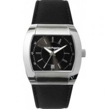 Hush Puppies HP.3316M.2502 42.0 x 44.0 mm Genuine leather Men Watch - Black