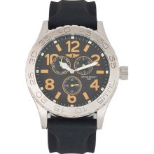 I By Invicta Men's Multifunction Watch, Black Rubber Strap
