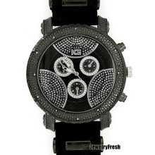 ICE Brand All Black Aviator Hip Hop Watch