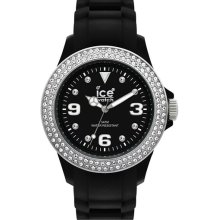 ICE Watch 'Ice-Sili - Forever' Silicone Bracelet Watch, 48mm Black
