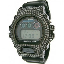 Iced Out G SHOCK Watches: Black Diamond Watch 10ct