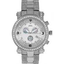 Iced Out Mens Diamond Aqua Master Watch 11.5ct