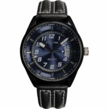 Impulse IM8523LU Impulse Mens Racing Stripe Quartz Black - Blue