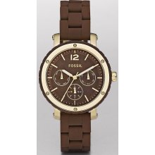 In Box Fossil Brown Women's Classic Watch Bq9407