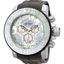 Invicta 0861 Sea Hunter Pro Diver Chrono Grey Polyurethane Men's Watch