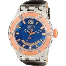 Invicta 10097 Men's Reserve Specialty Subaqua TT Rose Gold Plated Blue