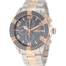 Invicta 10611 Men's Reserve Pro Diver Chronograph Automatic Two Tone Steel Watch