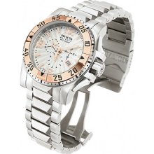 Invicta 10887 Men's Excursion Stainless Steel Band Silver Dial Watch