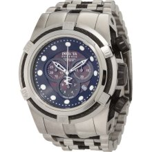 Invicta Men's 0825 Bolt Reserve Chronograph Black MOP Dial Watch