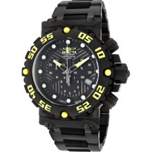 Invicta Men's 10048 Subaqua Nitro Chronograph Black Dial Black Watch