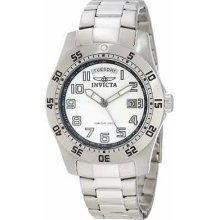 Invicta Men's 5249w Pro Diver Stainless Steel White Dial Watch $325