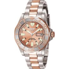 Invicta Men's Pro Diver Automatic Rose Gold Dial Watch
