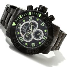 Invicta Men's Sea Hunter Swiss Quartz Chronograph Mother-of-Pearl Dial Bracelet Watch