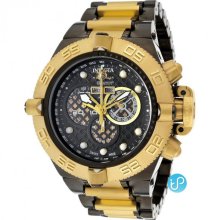 Invicta Men's Subaqua Noma Iv Swiss Quartz Chronograph Two-tone 18k Gold Plated