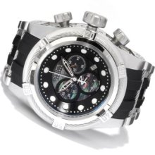 Invicta Reserve Men's Bolt Zeus Swiss Made Quartz Chronograph Mother-of-Pearl Dial Strap Watch