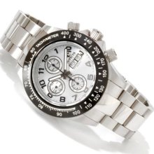 Invicta Reserve Men's Speedway Swiss Automatic Valjoux 7750 Stainless Steel Bracelet Watch