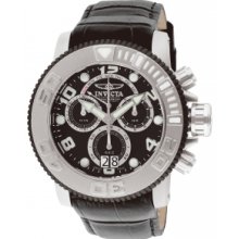 Invicta Sea Hunter Chronograph Black Dial Mens Watch 11164