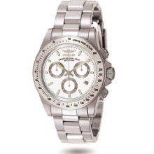 Invicta Speedway White Dial Chronograph Dive