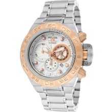 Invicta Watch 10141 Men's Subaqua/noma Iv Chronograph Silver Textured Dial