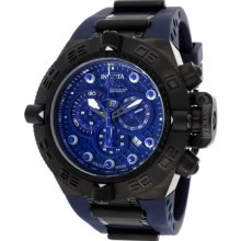 Invicta Watches Men's Subaqua Noma IV Chronograph Blue Textured Dial B