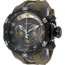 Invicta Watches Men's Venom/Reserve Chronograph Olive Green Dial Olive