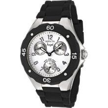 Invicta Women's 0733 Angel Collection Black Polyurethane Watch