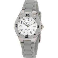 Invicta Women's Angel White Dial Grey Silicone Watch 1611