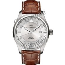 IWC Spitfire Pilot Mark XVI Steel Brown Mens Watch IW325502