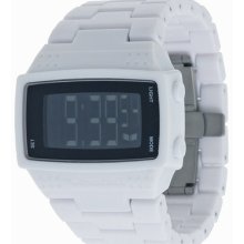 J20 - Vestal Dolby Plastic Watch Mens White / Black - 12689