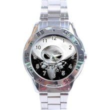 Jack Nightmare Before Christmas Stainless Steel Analogue Menâ€™s Watch Hot