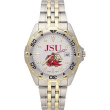 Jacksonville State Gamecocks All Star Mens Stainless Steel Bracelet Watch