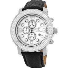 JBW Men's 'Tazo' Stainless Steel Diamond Watch (Stainless Steel)