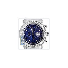 Joe Rodeo Junior Automatic Blue 7.00 ct Diamond Mens Watch