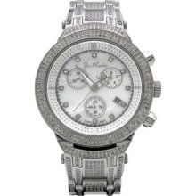 Joe Rodeo Master Mens Diamond Watch with Diamond Band 4.75ct