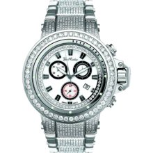 Joe Rodeo Razor 22.00ct Diamond Steel Men's Watch JROR-8