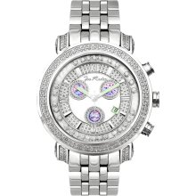 Joe Rodeo Tyler 2 Row 1.90ct Diamond Men's Watch JTM1(W)