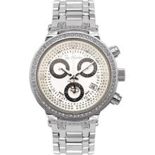 Joe Rodeo Women's Jjml7 Master 0.90ct Diamond Steel Chronograph Quartz Watch