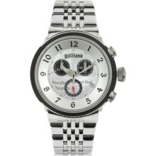 John Galliano Designer Men's Watches, Chrono Stainless Steel Men's Watch