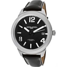 Jorg Gray Watch Jg1950-11 Men's Black Dial Stainless Steel Case Black Genuine