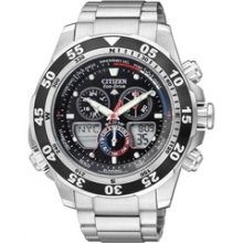 JR4045-57E (JR4040-51E) - Citizen Promaster Eco-Drive Sailhawk Racing Timer World Time Watch