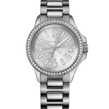 Juicy Couture 'Jetsetter' Round Bracelet Watch