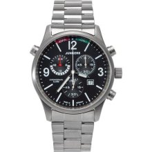 Junkers G-38 Alarm, Chronograph Titanium Watch 6296M-2