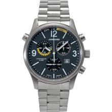 Junkers G-38 Alarm, Chronograph Titanium Watch 6296M-5