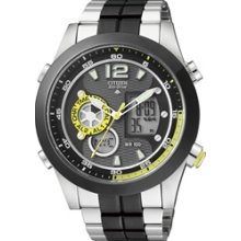 JZ1005-58E - Citizen Promaster Eco-Drive World Time Chronograph ANA-DIGI Watch