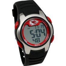 Kansas City Chiefs wrist watch : Kansas City Chiefs Training Camp Watch - Silver/Black