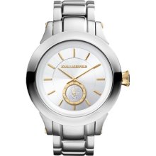 Karl Lagerfeld Watch, Womens Stainless Steel Bracelet 45mm KL1209