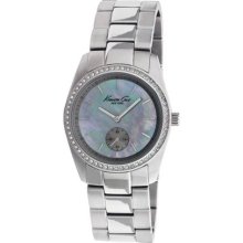 Kenneth Cole Kc4721 Watch Ladies Crystal Fashion Stainless Steel