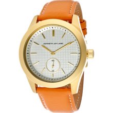 Kenneth Jay Lane Watches Women's Silver Textured Dial Goldtone IP SS C