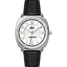 Lacoste Sportswear Collection Palma Leather Strap White Dial Women's watch #2000597